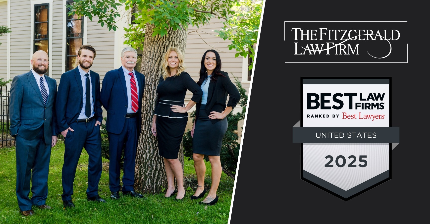 The Fitzgerald Law Firm Ranked in the 2025 Edition of Best Law Firms