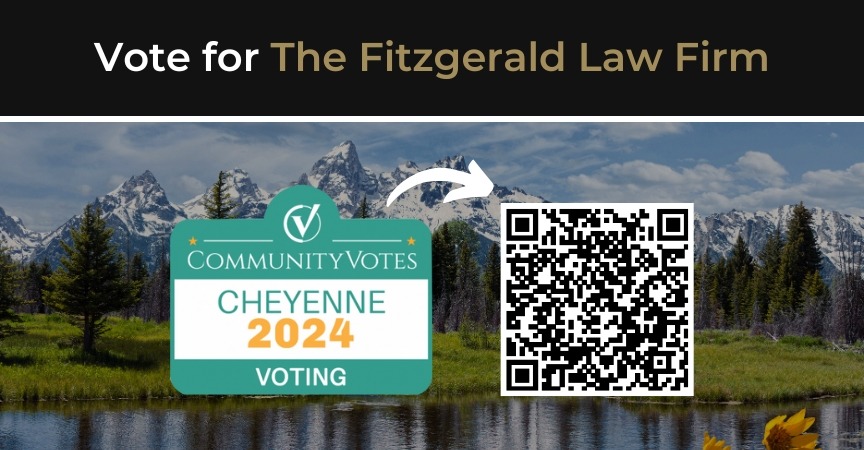 Vote For The Fitzgerald Law Firm as Best Personal Injury Lawyers in Cheyenne